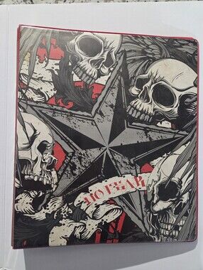 (5/$25) Vintage 90s No Fear 3 Ring Binder